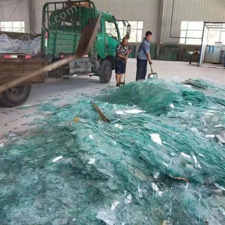 长期回收工业废玻璃 企业单位处理下来的废玻璃