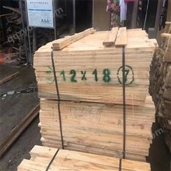呈果工地建筑木方批发价格 工程常用建筑木材