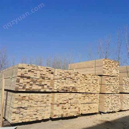 呈果建筑木方模板厂家现货批发白松建筑木方定制加工