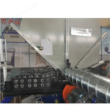 德州恒迪机械 江阴市螺旋风管机有限公司管模螺旋风管机操作视频