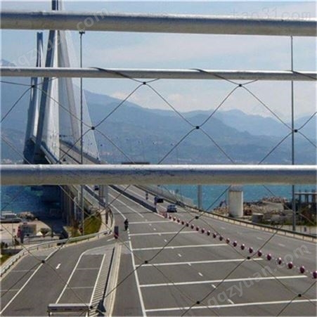 安庆现货供应不锈钢钢丝绳网 装饰钢丝绳网桥梁护栏钢丝网