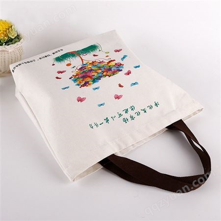 棉布袋订制手提袋棉麻购物袋加工生产广告帆布袋来图定制可印logo