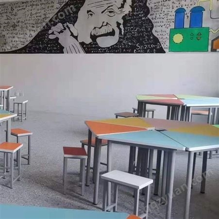 智学校园学校教室专用课桌椅 