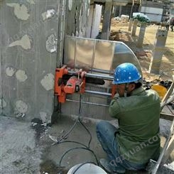 供应切墙机 钢筋混凝土墙面切割机 轨道式锯墙机