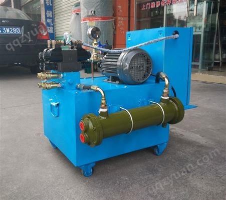 东莞厂家定制带风冷散热器液压油泵站 成套液压控制系统