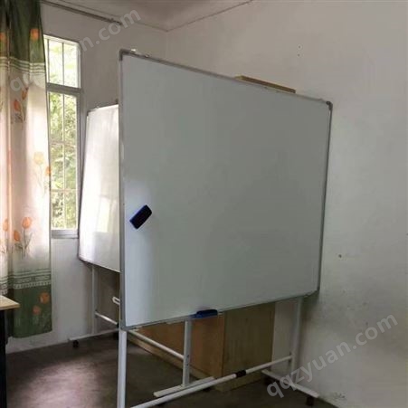 南宁奥龙美黑板厂家 批发订制磁性白板 支架式移动白板