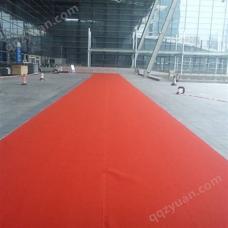 珠海会展中心过B1级防火展览地毯 一次性展览地毯包铺包撤