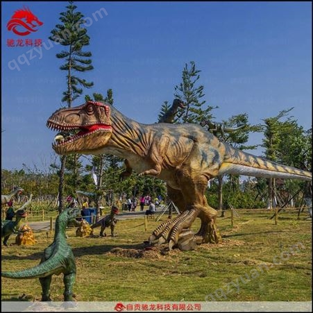 仿真恐爪龙剑龙甲龙翼龙模型仿生橡胶活体恐龙展览仿真恐龙公司