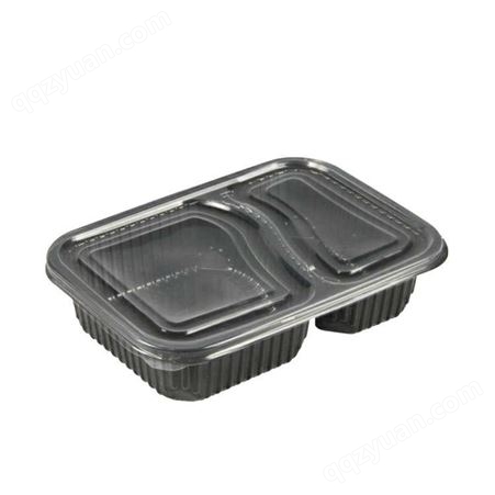 厂家定制两格一次性餐盒现货三格快餐盒PP塑料饭盒五格外卖打包盒