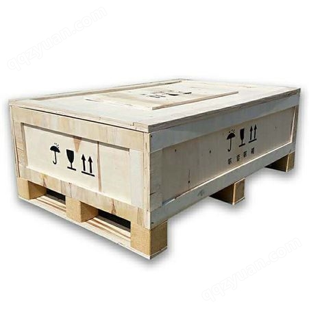四川厂家定做钢边箱-钢带包边木箱可拆卸-免熏蒸胶合板木箱