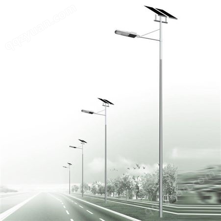四川太阳能道路灯 成都太阳能灯生产厂家  6米8米路灯杆定制 led一体化太阳能路灯