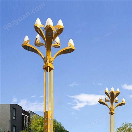 联球led市政广场亮化工程玉兰灯中华灯景观灯具6米7米8米9米10米12米高杆灯