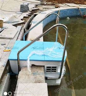 游泳池挂壁式一体化过滤器  壁挂式无机房过滤设备