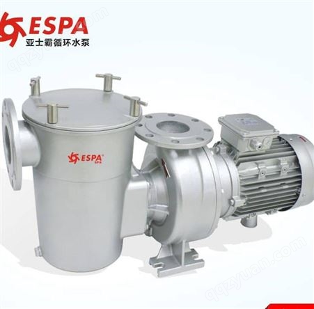 ESPA游泳池水泵EPS系列耐高温306不锈钢温泉池亚士霸循环过滤水泵