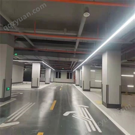 地下车库施工 停车场安装 车位划线 定位器标牌专业队伍