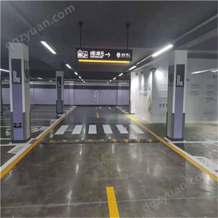 停车场划线 郑州停车场划线 工业园划线 质量可靠 地下停车场划线