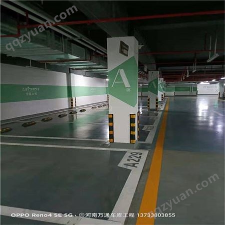 停车场划线 郑州停车场划线 工业园划线 质量可靠 地下停车场划线
