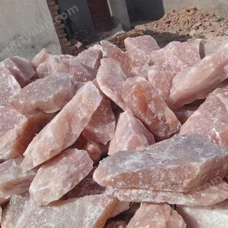 厂家生产喜马拉雅红盐 盐岩 灯盐 ,盐块 盐砂 玫瑰盐,