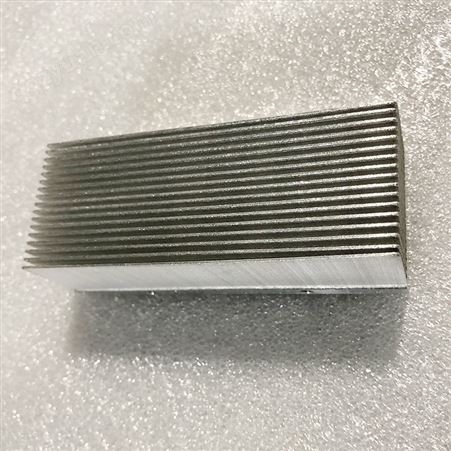 广州高密齿铝材散热片 逆变器一体式散热器厂家