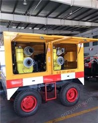 自动抽移动抢险泵车 防汛排水工程 应急救险车水泵