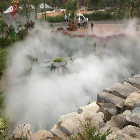 陕西人造雾 冷雾喷泉设备配件安装销售
