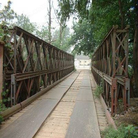 重庆钢铁桁架钢便桥 钢架桥施工价格 钢栈桥 钢便桥贝雷桥 质量放心