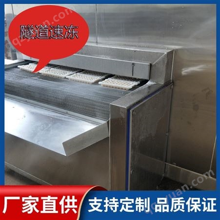 旭凯-100kg隧道式速冻机 牛肉速冻机设备 面食水饺液氮速冻机
