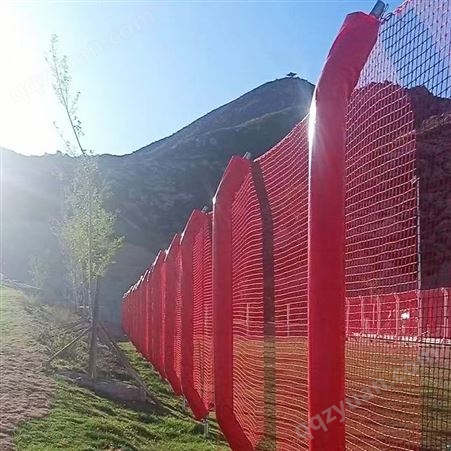 彩色尼龙防护网安全网 滑雪场防护网抗压强度高
