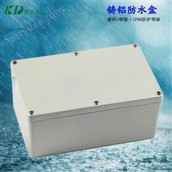 190*120*80磨砂铸铝接线盒 电缆接线盒 铝合金材质防水盒
