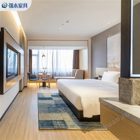 设计一体式房屋 重庆全屋定制家具 强木家具 餐厅卧室客房板式家具