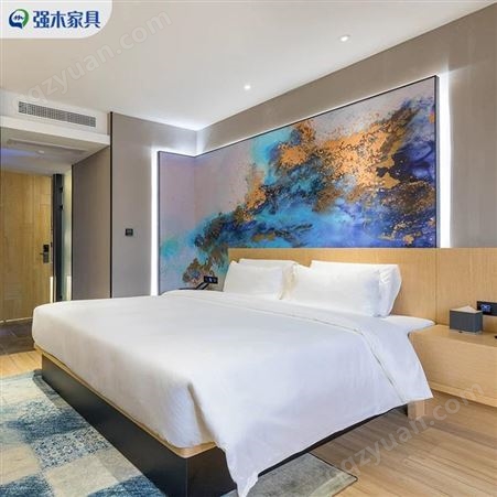 重庆全屋定制家具 酒店家具订做 实木颗粒板 现代风格 防腐防潮 强木家具