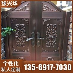 唐山铜门 单扇铜门  造型美观