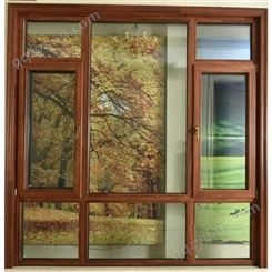 天津铝木一体窗供应 铝木系统门窗定制 厂家销售