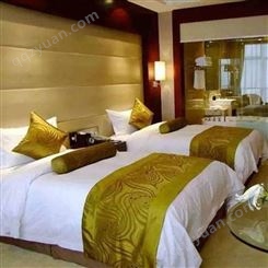 北京宾馆纯棉床上用品定制 欧尚维景床上用品 设计美观大气
